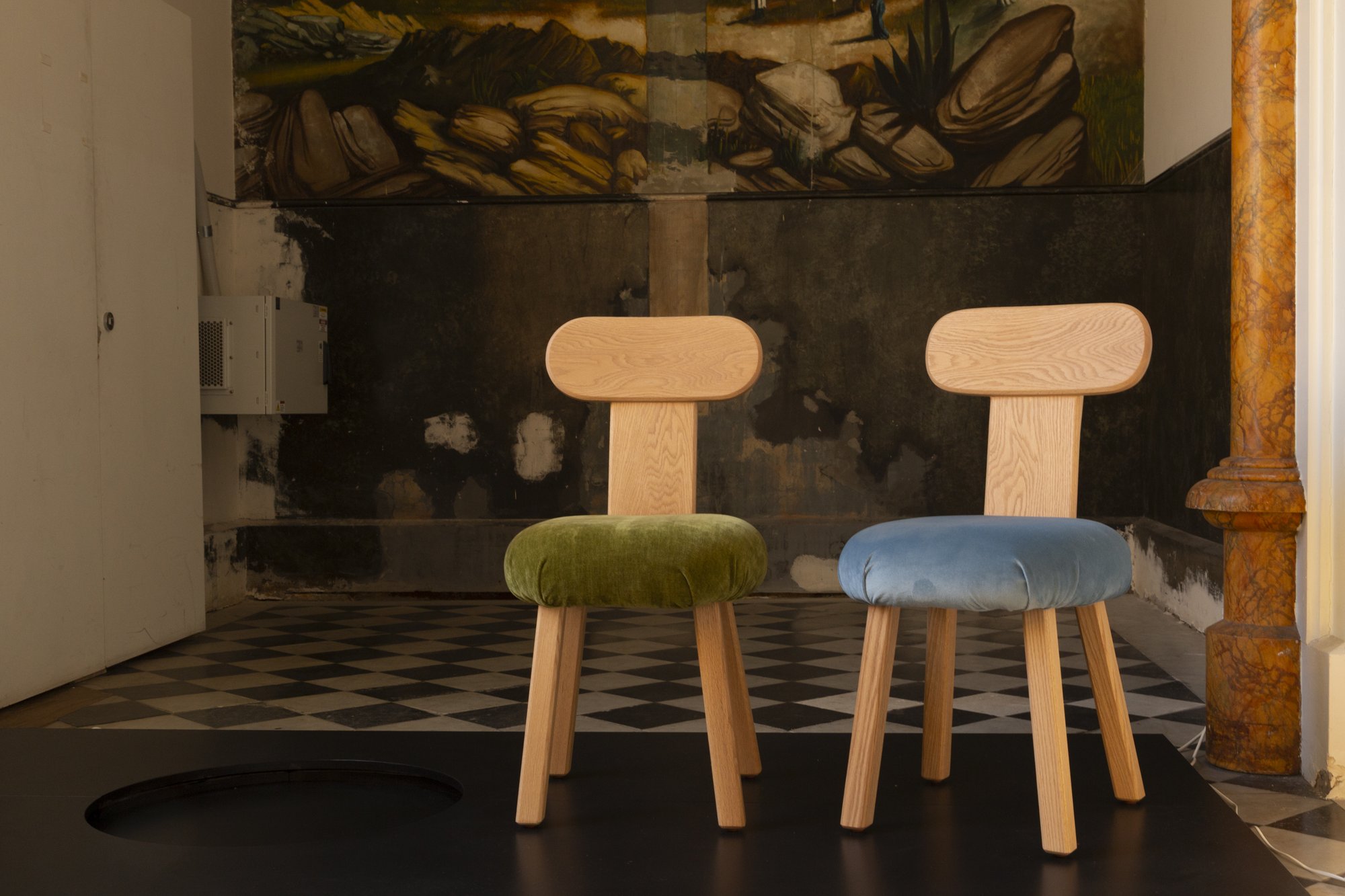 Field Dining Chairs around a dining table