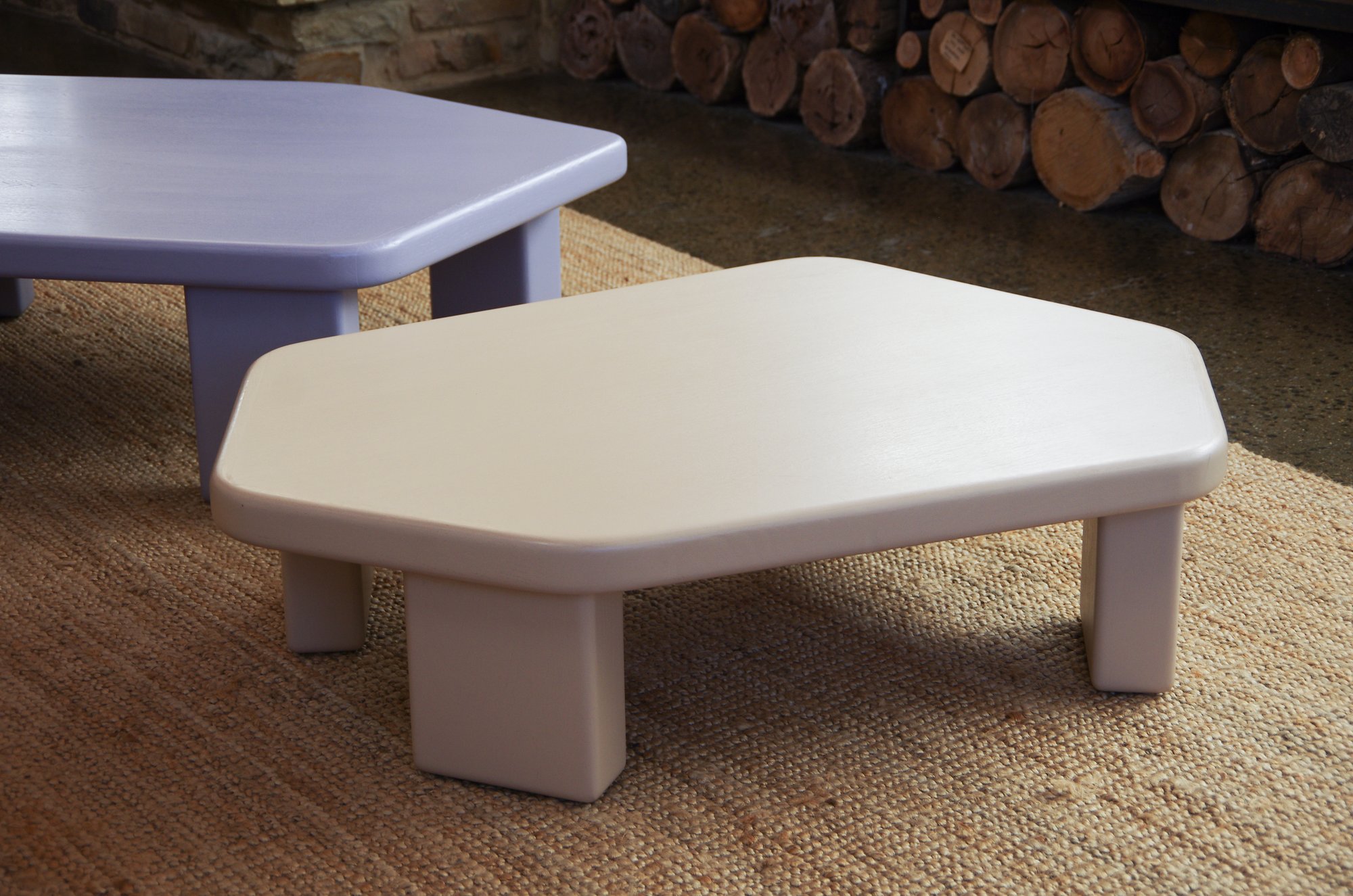 Inga Coffee Table detail of softened edges
