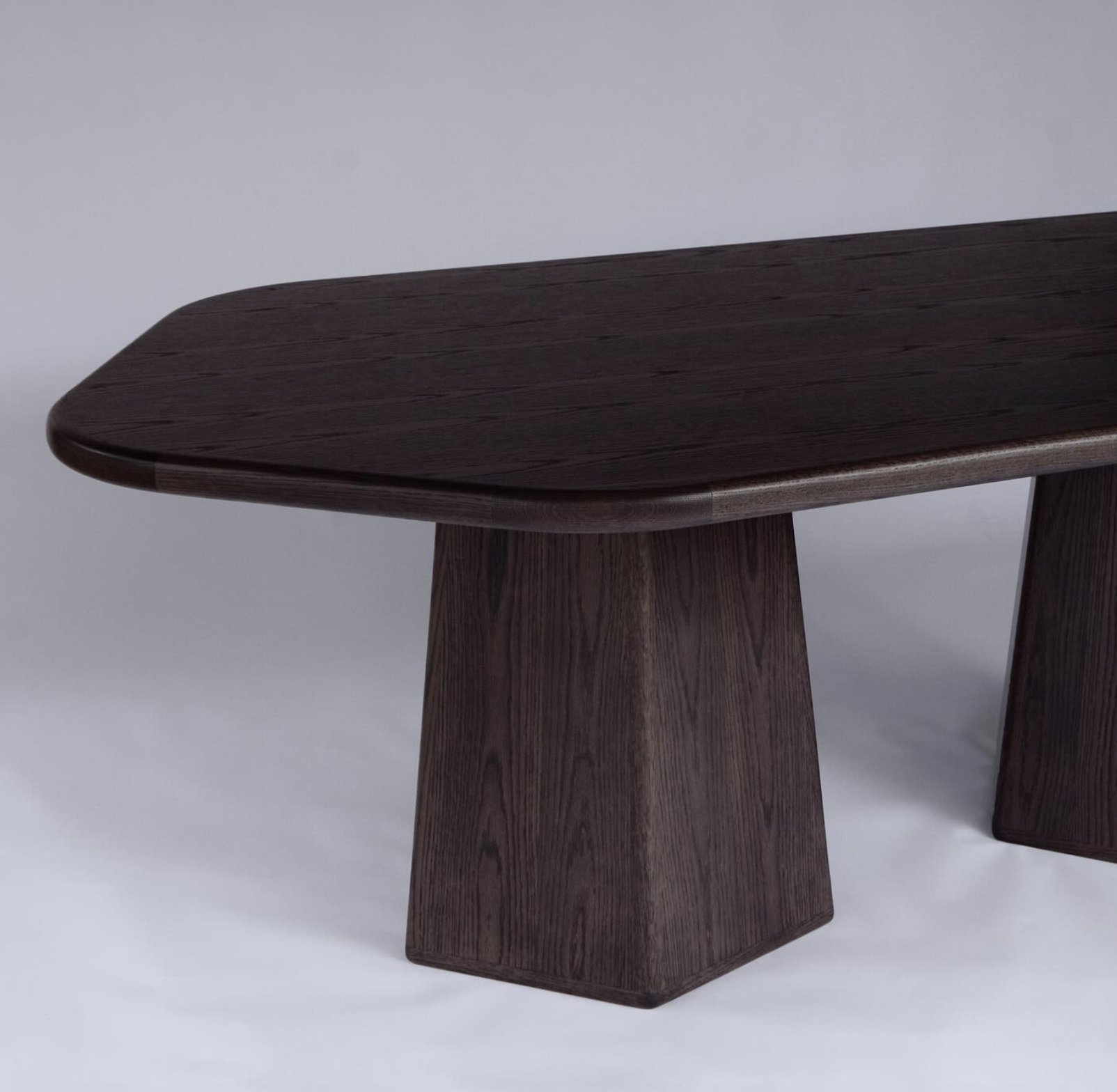 Olearia Dining Table with irregularly shaped top